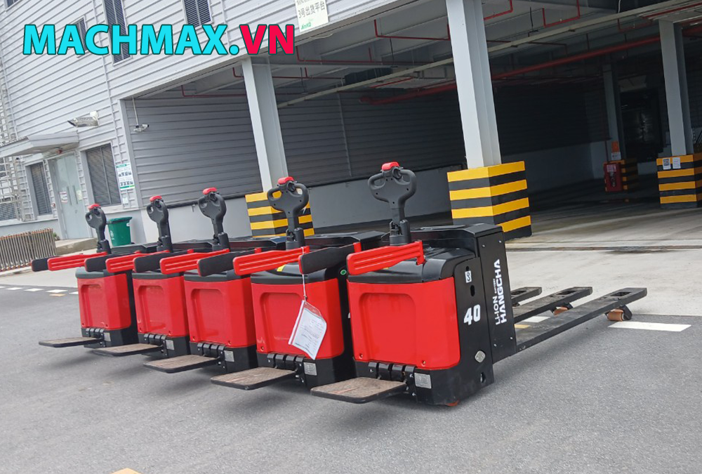 Cấu tạo xe nâng tay điện thấp 4 tấn