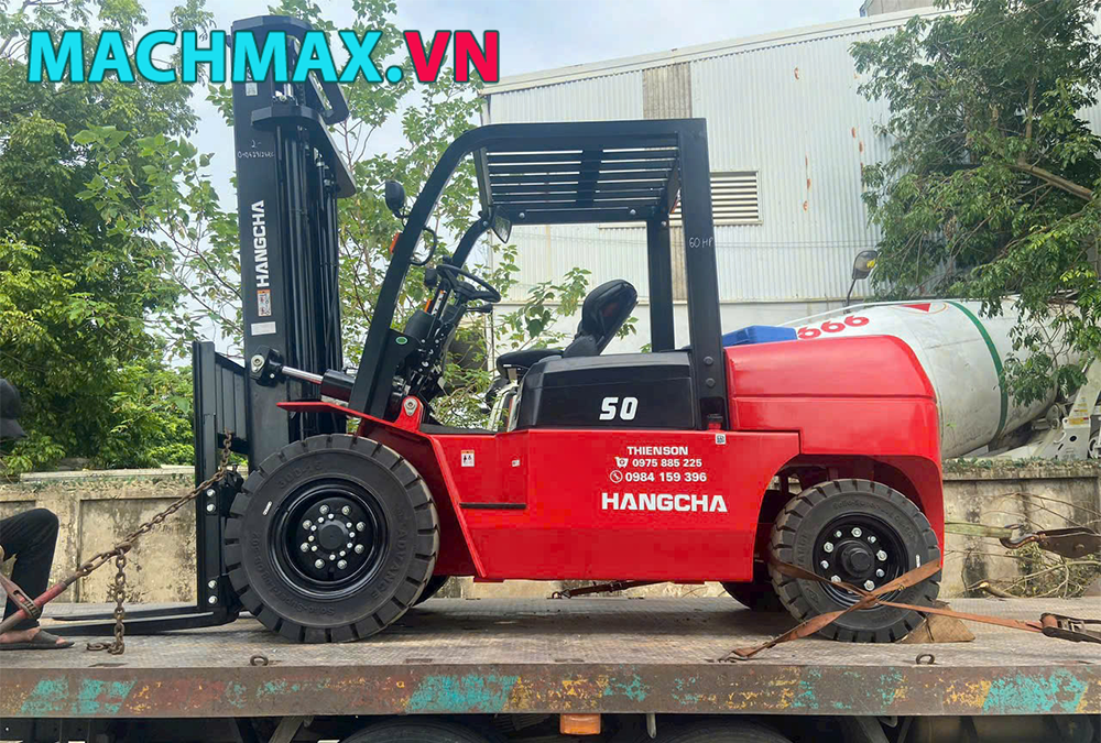 Thông số kỹ thuật xe nâng dầu 5 tấn