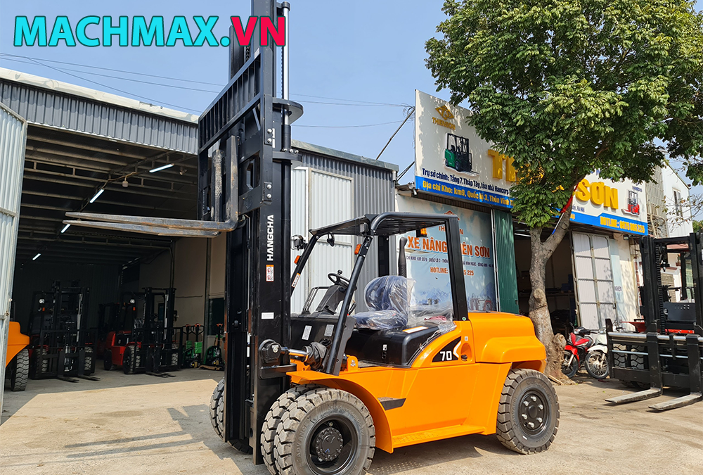 Thông số kỹ thuật xe nâng dầu 7 tấn mới