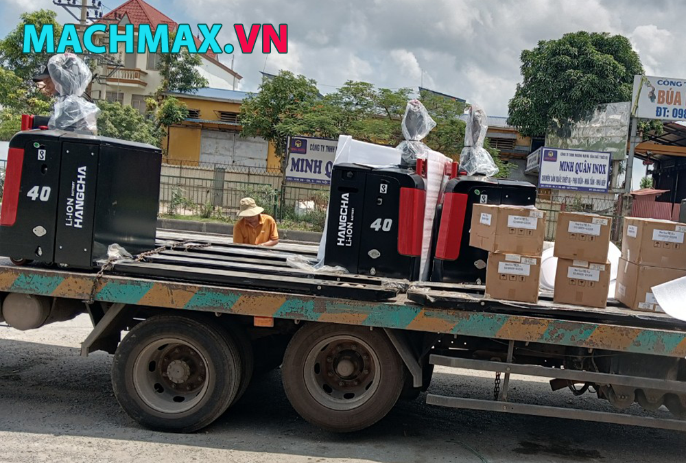 Thông số kỹ thuật xe nâng tay điện thấp 4 tấn