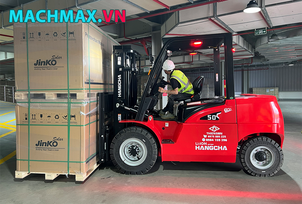 Ưu điểm xe nâng điện 5 tấn pin lithium