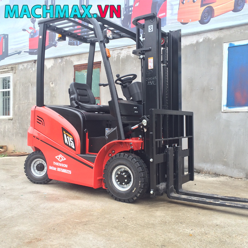 Xe nâng điện 1.5 tấn 4 bánh Hangcha chính hãng Xe nâng điện 1.5 tấn 4 bánh Hangcha chính hãng