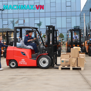 Xe nâng điện 4 tấn pin axit
