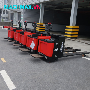 Xe nâng tay điện thấp 4 tân giá tốt