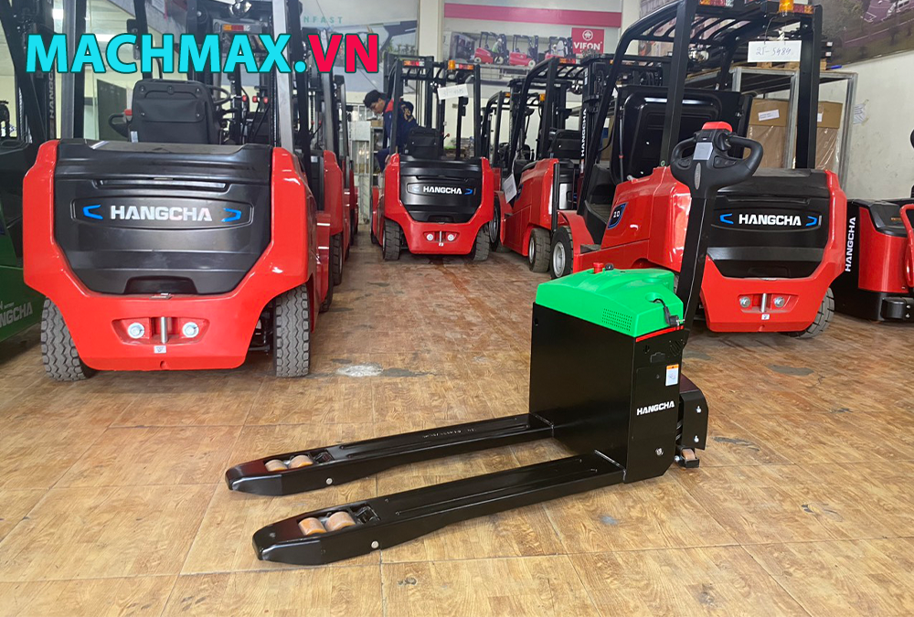 xe nâng tay điện thấp 2 tấn chính hãng giá tốt