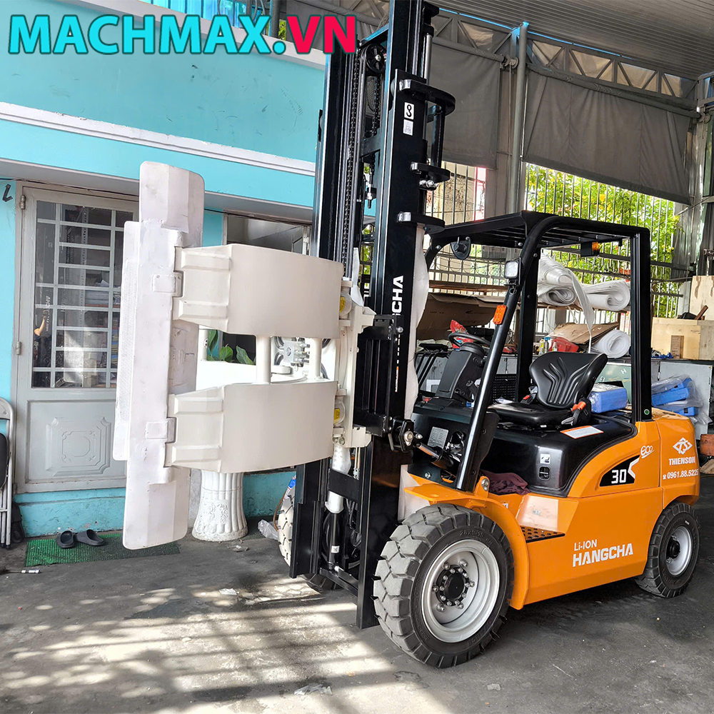 Kẹp tròn giá tốt lắp trên xe nâng