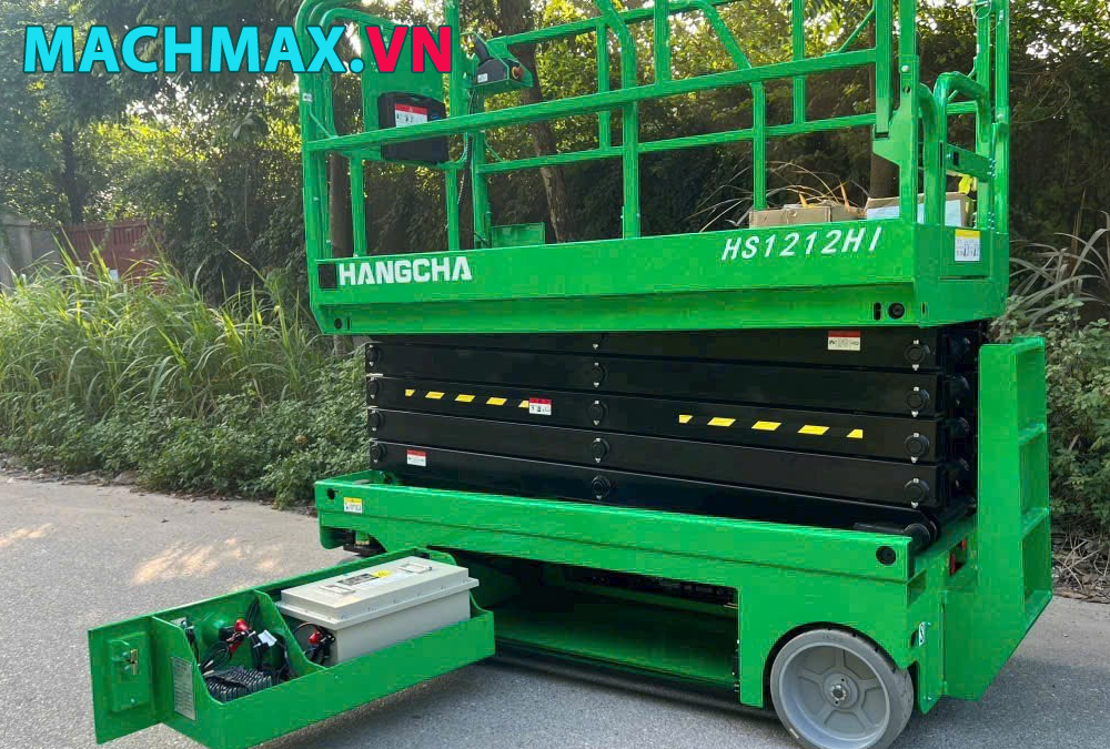 Ưu điểm xe nâng người dạng cắt kéo mới