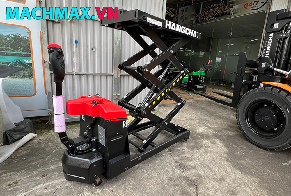 Xe nâng mặt bàn điện Hangcha mới
