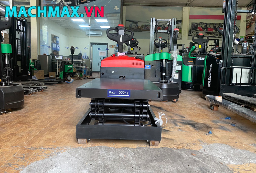Xe nâng mặt bàn điện giá tốt chính hãng