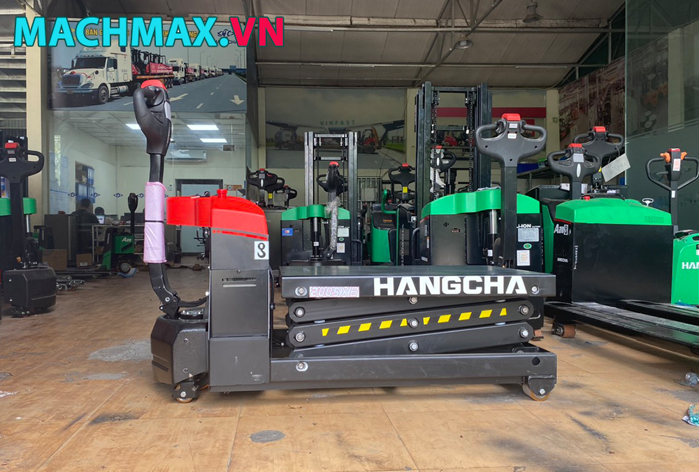 Xe nâng mặt bàn điện