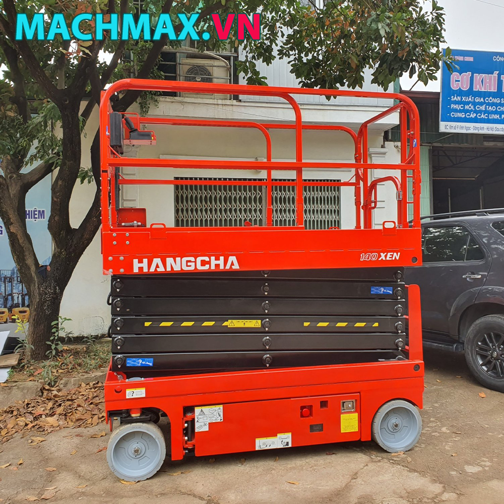 Xe nâng người dạng cắt kéo mới chính hãng