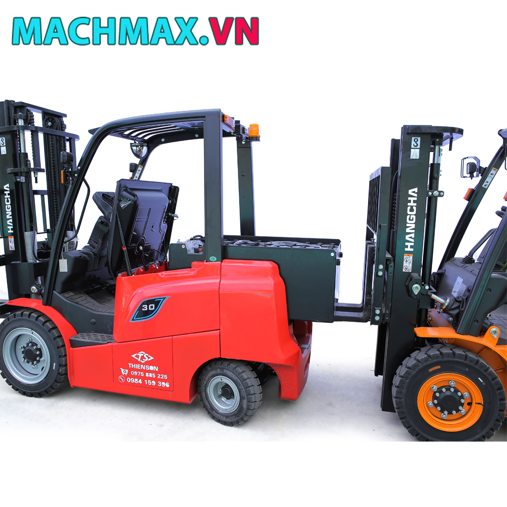 Pin xe trên xe nâng điện