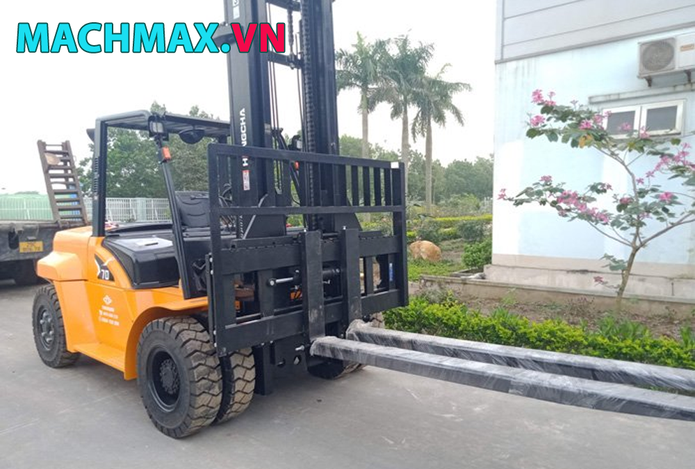 Biện pháp an toàn dùng áo càng xe nâng